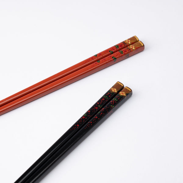 fukunishi-sobe-pine-bamboo-and-plum-aizu-lacquerware-set-of-two-pairs-of-chopsticks-23-cm-9-in-and-21-cm-83-in-musubi-kiln-quality-japanese-tablewares-and-gifts-771557.jpg