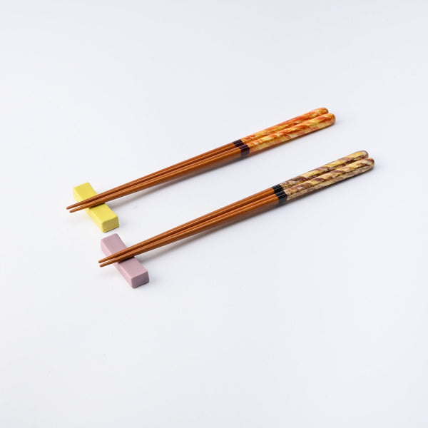 matsukan-crystal-hidamari-wakasa-lacquerware-chopsticks-set-225-cm-89-in-with-chopstick-rests-set-of-two-musubi-kiln-quality-japanese-tablewares-and-gifts-861970.jpg